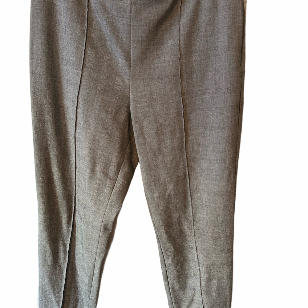 Talbots Black and Gray Checkered Pants